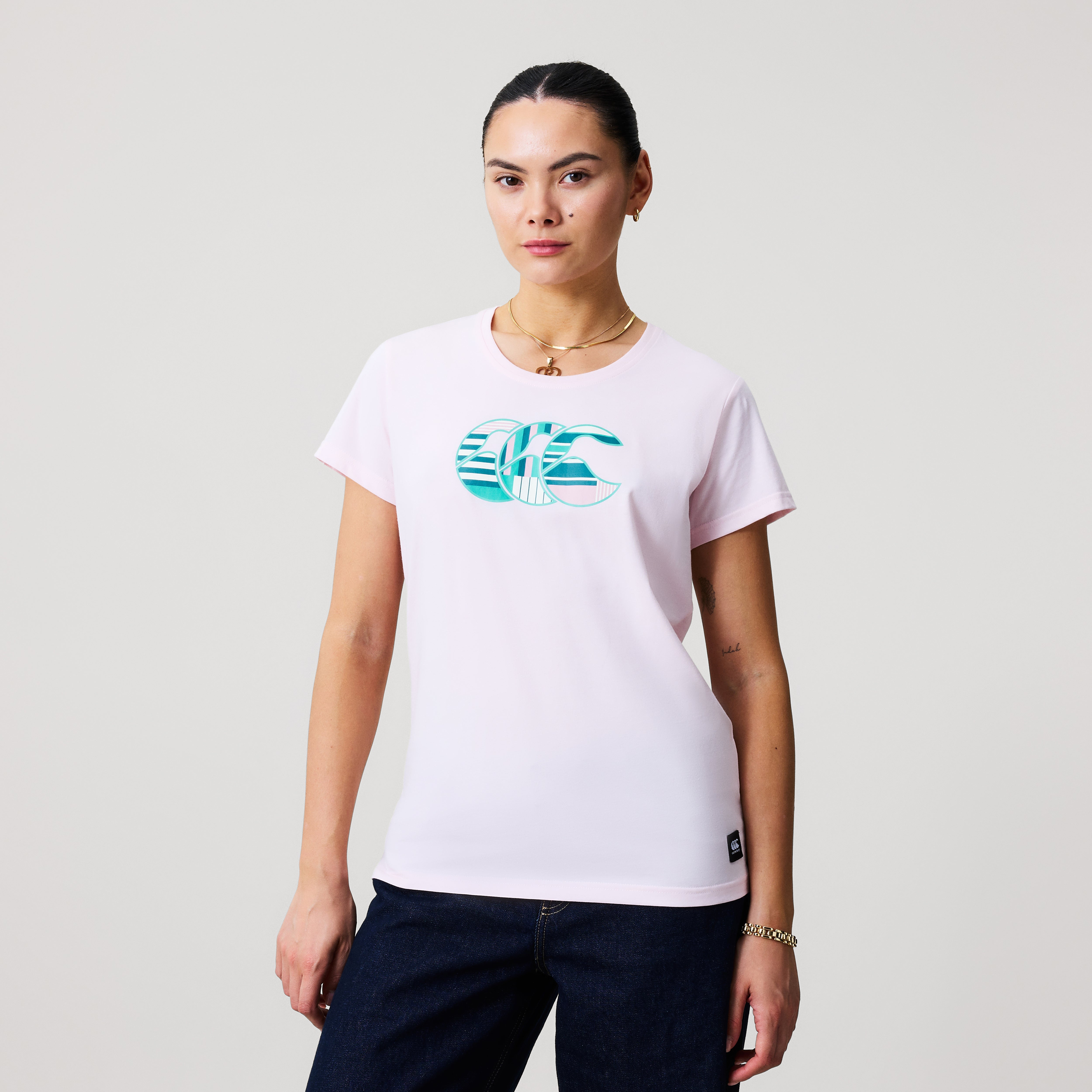 canterbury-uglies-logo-tee-donna-t-shirt-rosa image 3