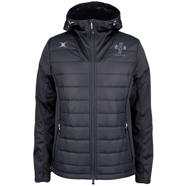 gilbert-rugby-london-society-referees-giacca-full-zip-pro-active-senior-nero image 1