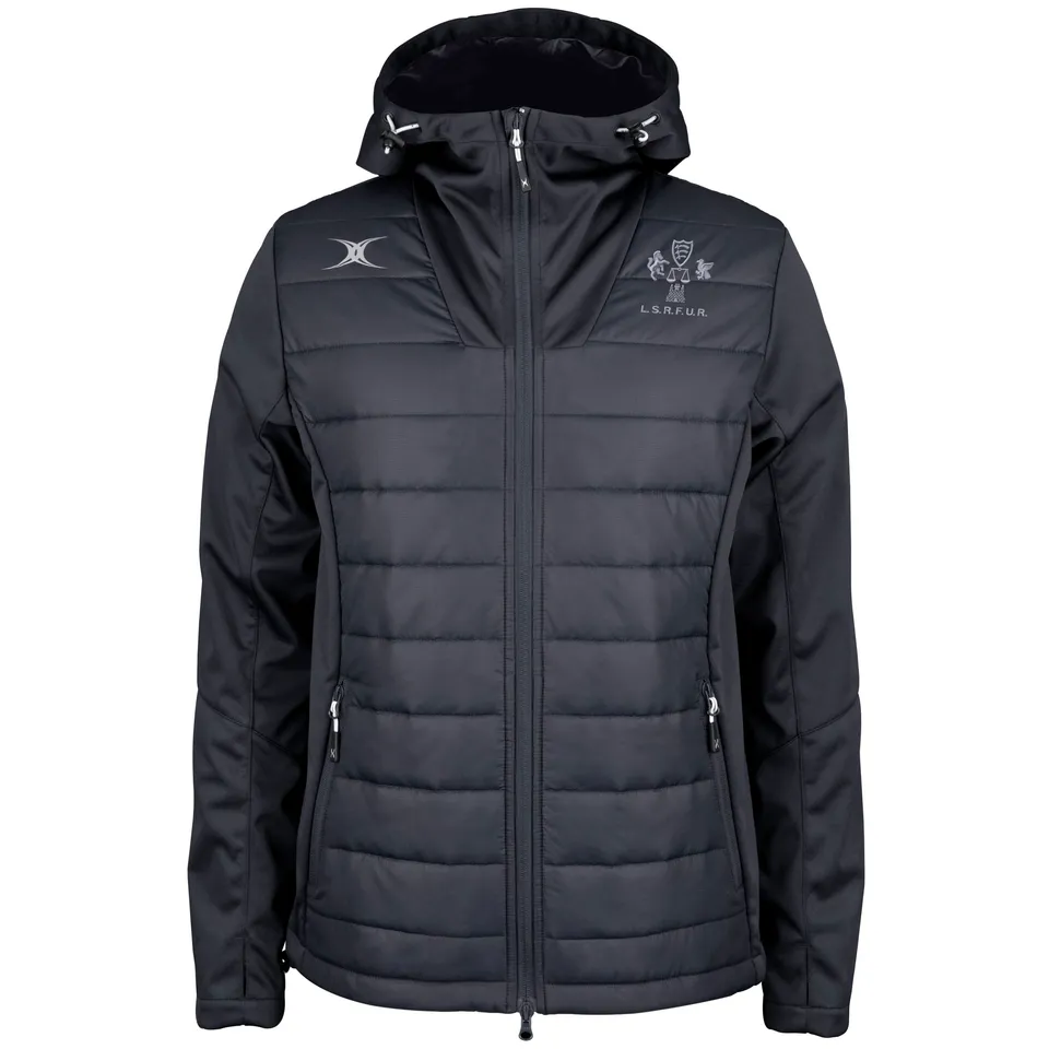 gilbert-rugby-london-society-referees-giacca-full-zip-pro-active-senior-nero image 1