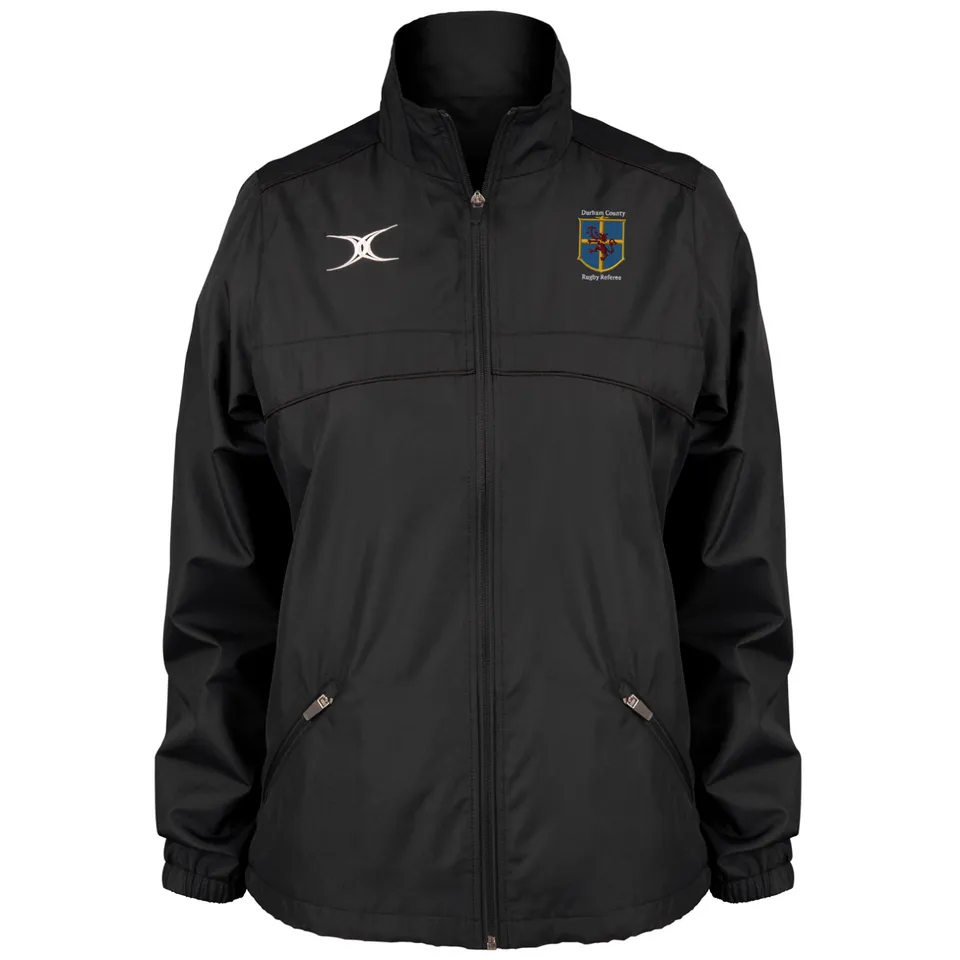 gilbert-rugby-durham-county-referee-photon-giacca-full-zip-donna-nera image 1