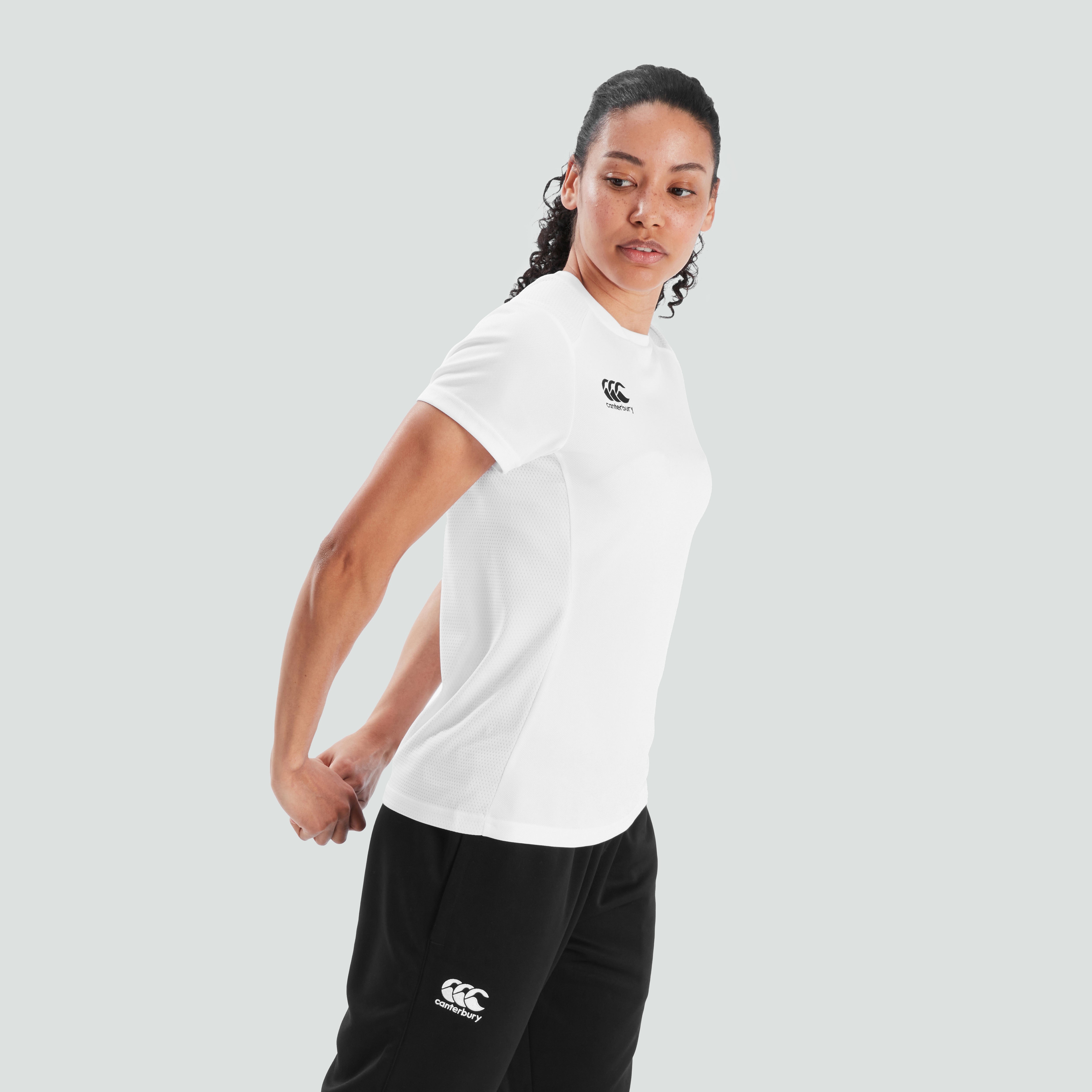 canterbury-club-dry-tee-donna-maglietta-rugby-bianca image 3
