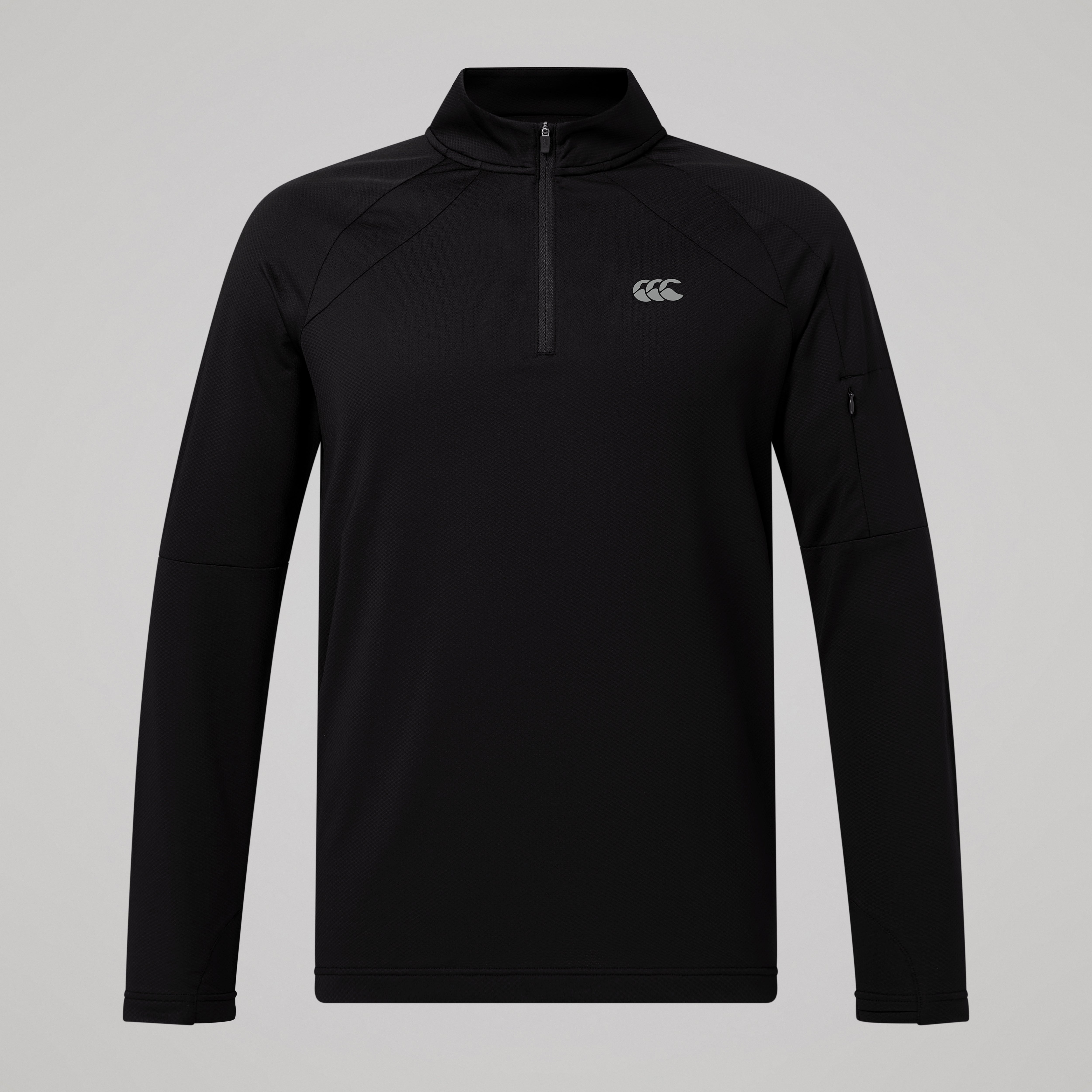 canterbury-tempo-quarter-zip-uomo-nero image 1