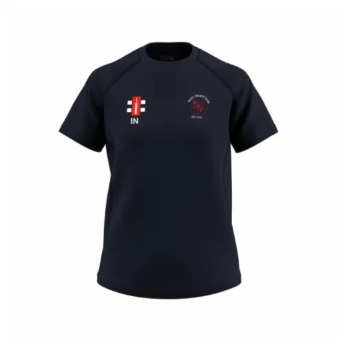 gray-nicolls-bury-cc-women-s-gts-t-shirt-cricket-manica-corta-dark-navy image 1