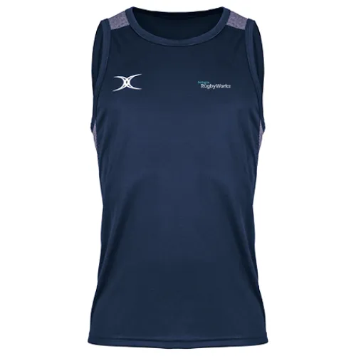 gilbert-rugby-pro-canotta-senior-dallaglio-rugby-works-blu-navy-scuro image 1