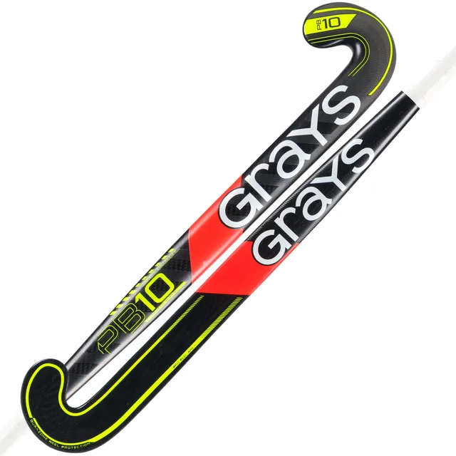 grays-pb-10-composite-mazza-hockey-probow-nero-giallo-fluo image 1