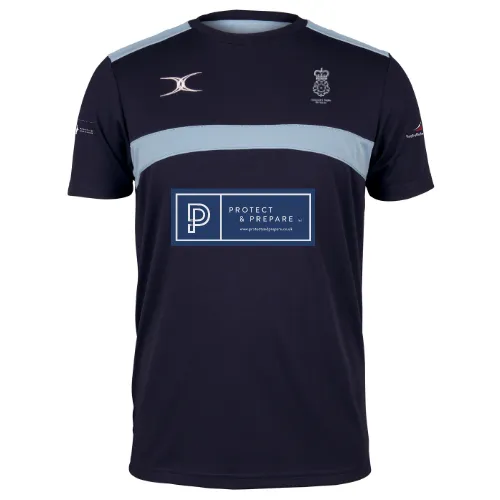 gilbert-rugby-hampshire-referees-photon-t-shirt-uomo-blu-navy-azzurro image 1