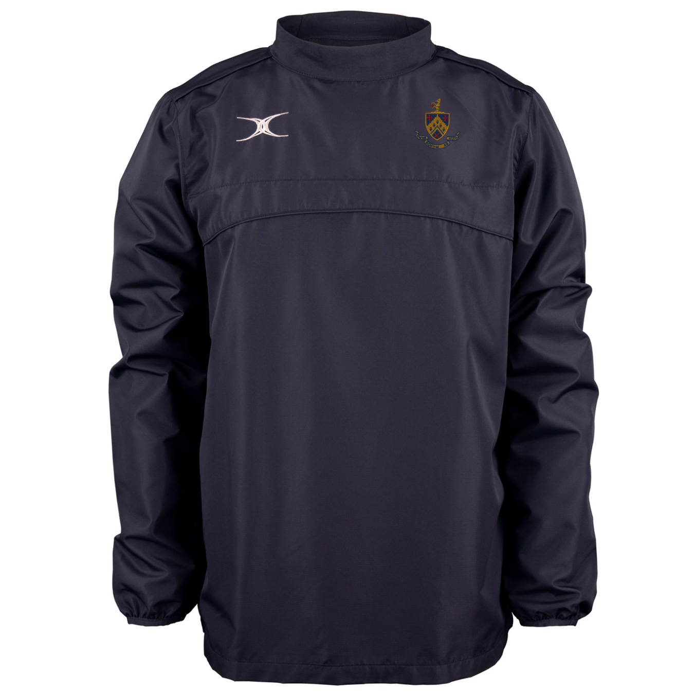 gilbert-rugby-old-crossleyans-rufc-uomo-giacca-warm-up-photon-blu-navy-scuro image 1