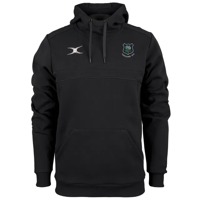 gilbert-rugby-yorkshire-pdg-photon-felpa-hoodie-adulto-nero image 1