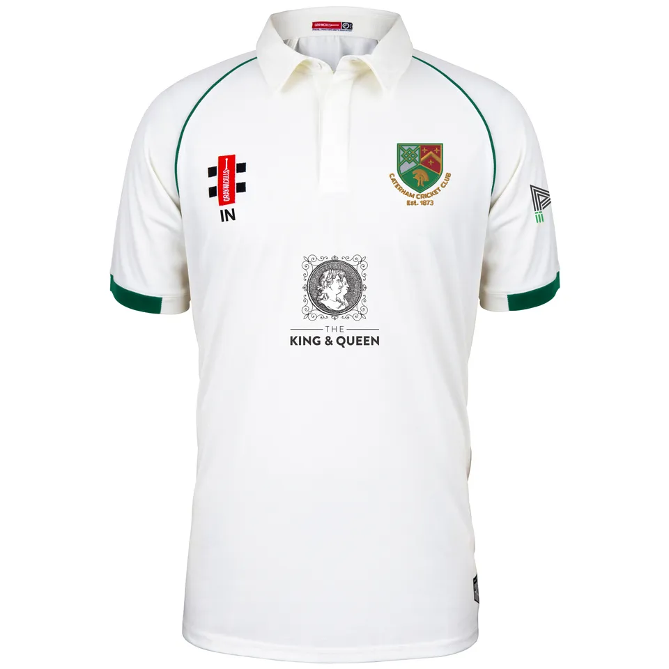 gray-nicolls-caterham-cc-matrix-v2-maglia-cricket-manica-corta-senior-avorio-ver image 1