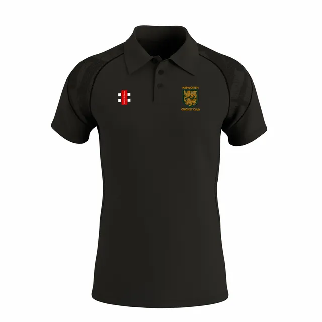 gray-nicolls-kibworth-cc-senior-gts-polo-manica-corta-nera image 1