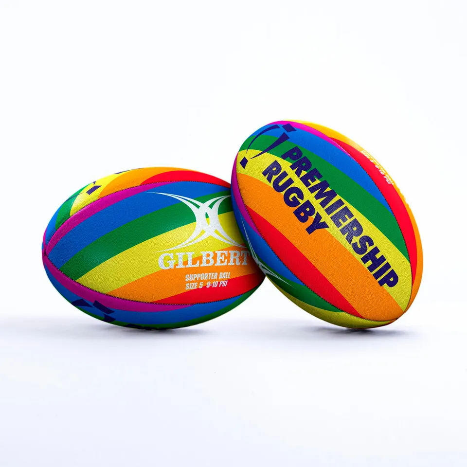 gilbert-rugby-rainbow-premiership-rugby-ball-pallone-supporter-misura-5 image 1