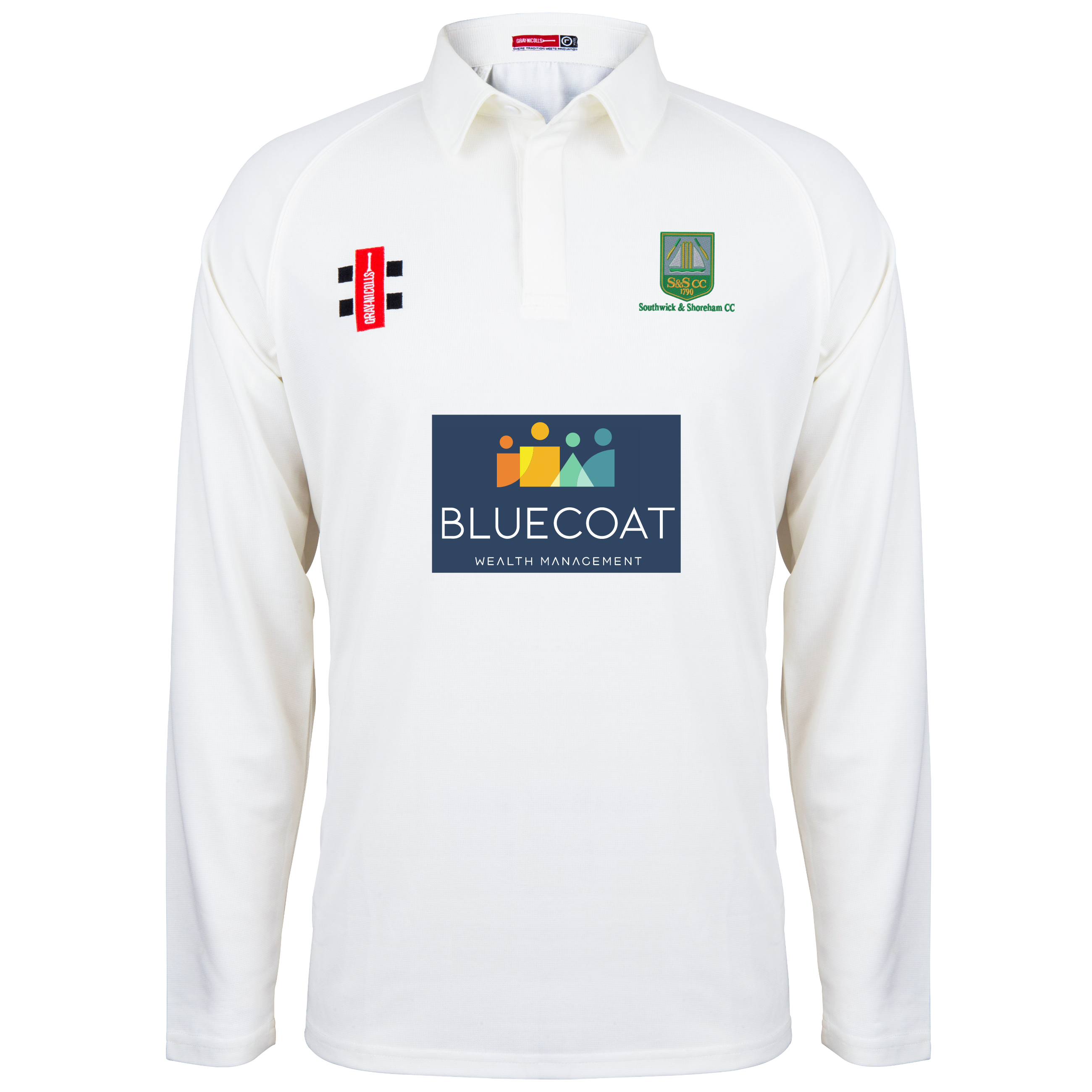 gray-nicolls-matrix-v2-maglia-cricket-manica-lunga-junior-southwick-shoreham-cc- image 1