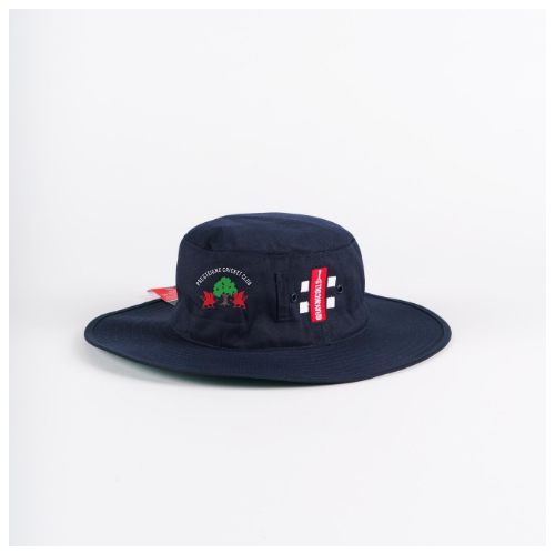 gray-nicolls-presteigne-cc-cappello-sole-cricket-senior-dark-navy image 1