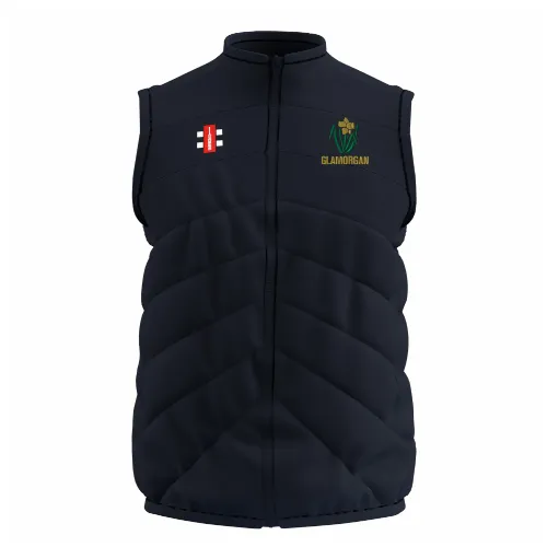 gray-nicolls-glamorgan-cricket-pathway-senior-gts-bodywarmer-blu-navy-scuro image 1