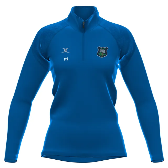 gilbert-rugby-yorkshire-rfu-gts-felpa-donna-1-4-zip-royal image 1
