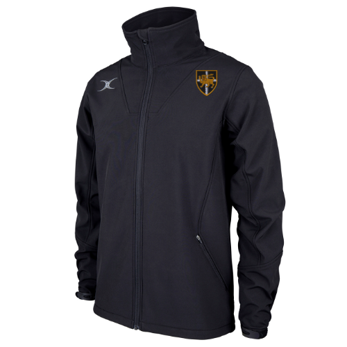 gilbert-rugby-pro-soft-shell-full-zip-jacket-uomo-esher-rfc-nero image 1