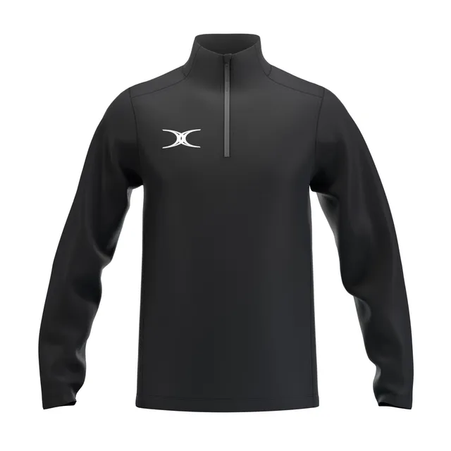 gilbert-rugby-atom-pile-1-4-zip-junior-nero image 1