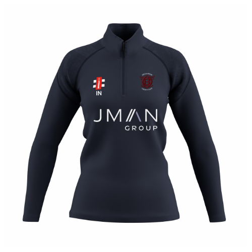 gray-nicolls-beckenham-cc-donna-gts-pile-1-4-zip-navy image 1