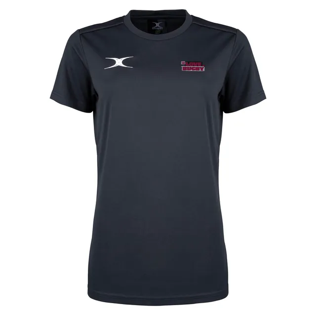 gilbert-rugby-photon-ii-t-shirt-senior-for-the-love-of-rugby-nero-manica-corta image 1