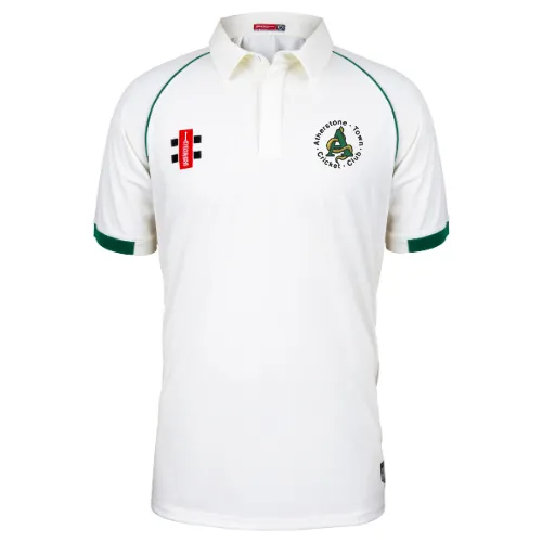 gray-nicolls-atherstone-cc-junior-maglia-cricket-matrix-v2-manica-corta-avorio-v image 1