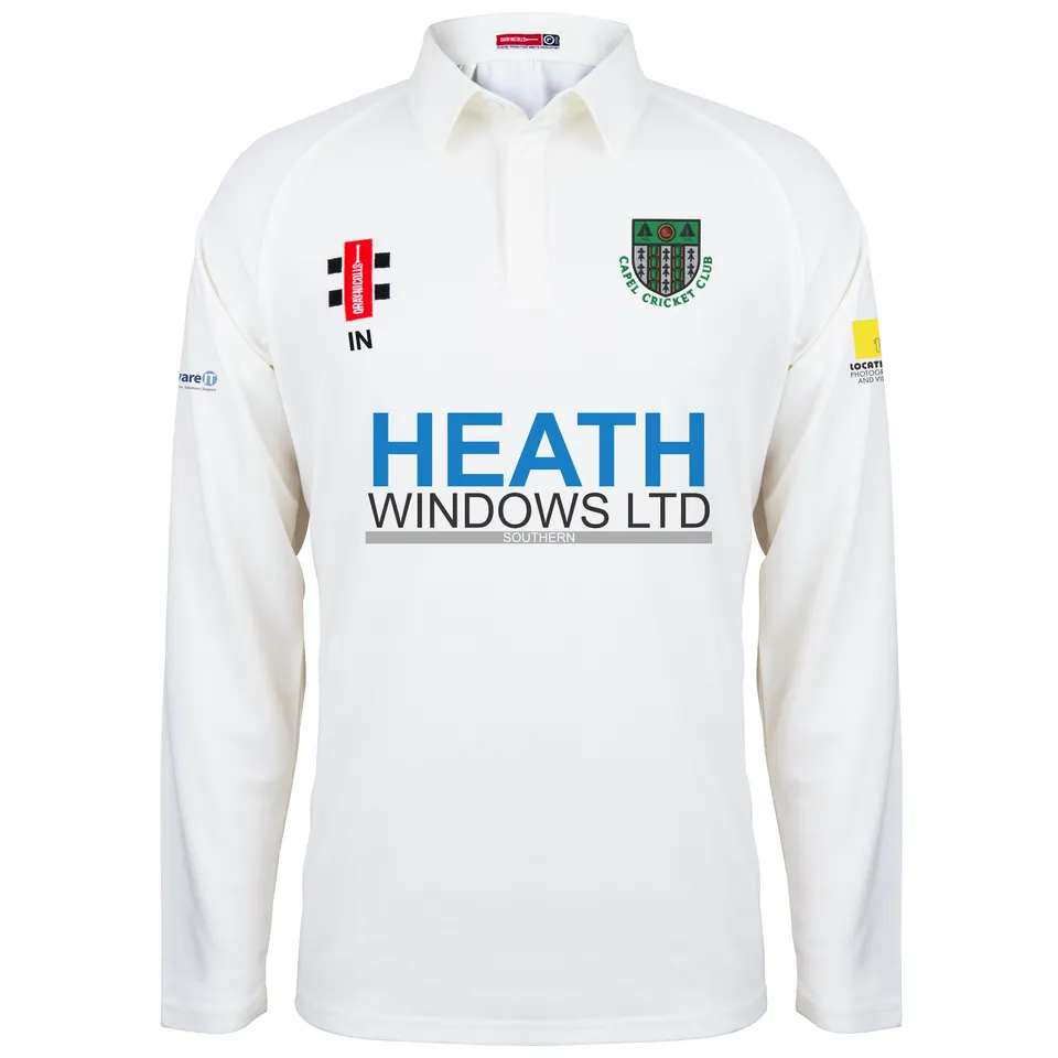 gray-nicolls-matrix-v2-maglia-cricket-manica-lunga-junior-avorio-capel-cricket-c image 1