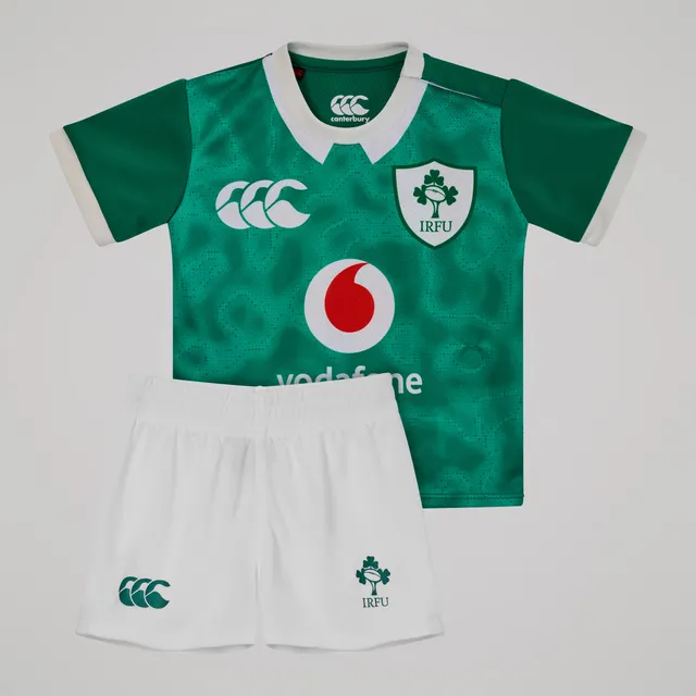 canterbury-ireland-home-kit-pack-completo-rugby-neonato-verde image 1