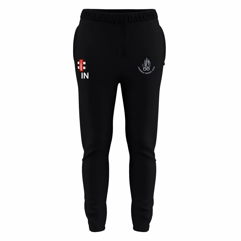 gray-nicolls-lichfield-cricket-club-donna-pantaloni-training-gts-neri image 1