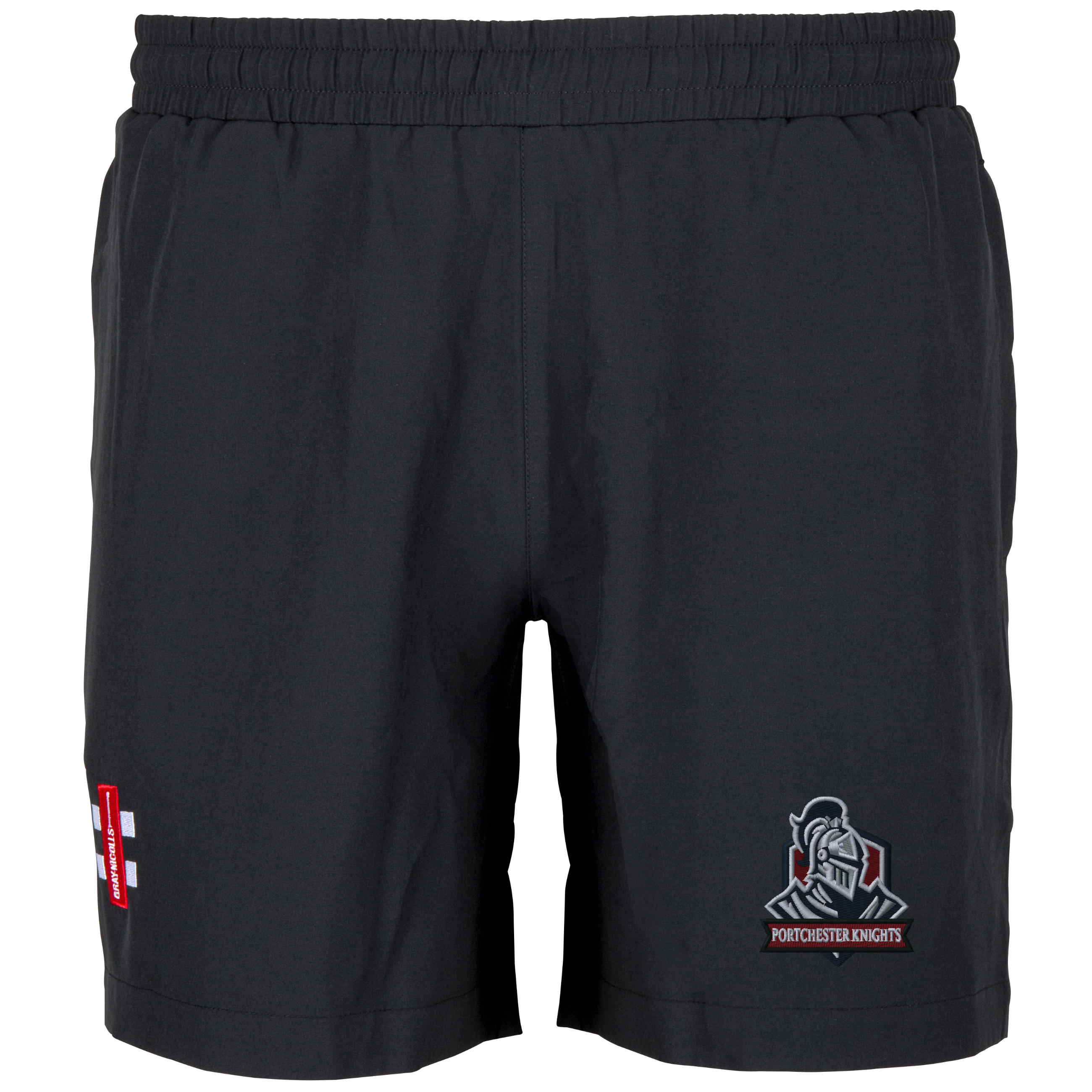 gray-nicolls-velocity-pantaloncini-training-senior-nero-portchester-knights image 1