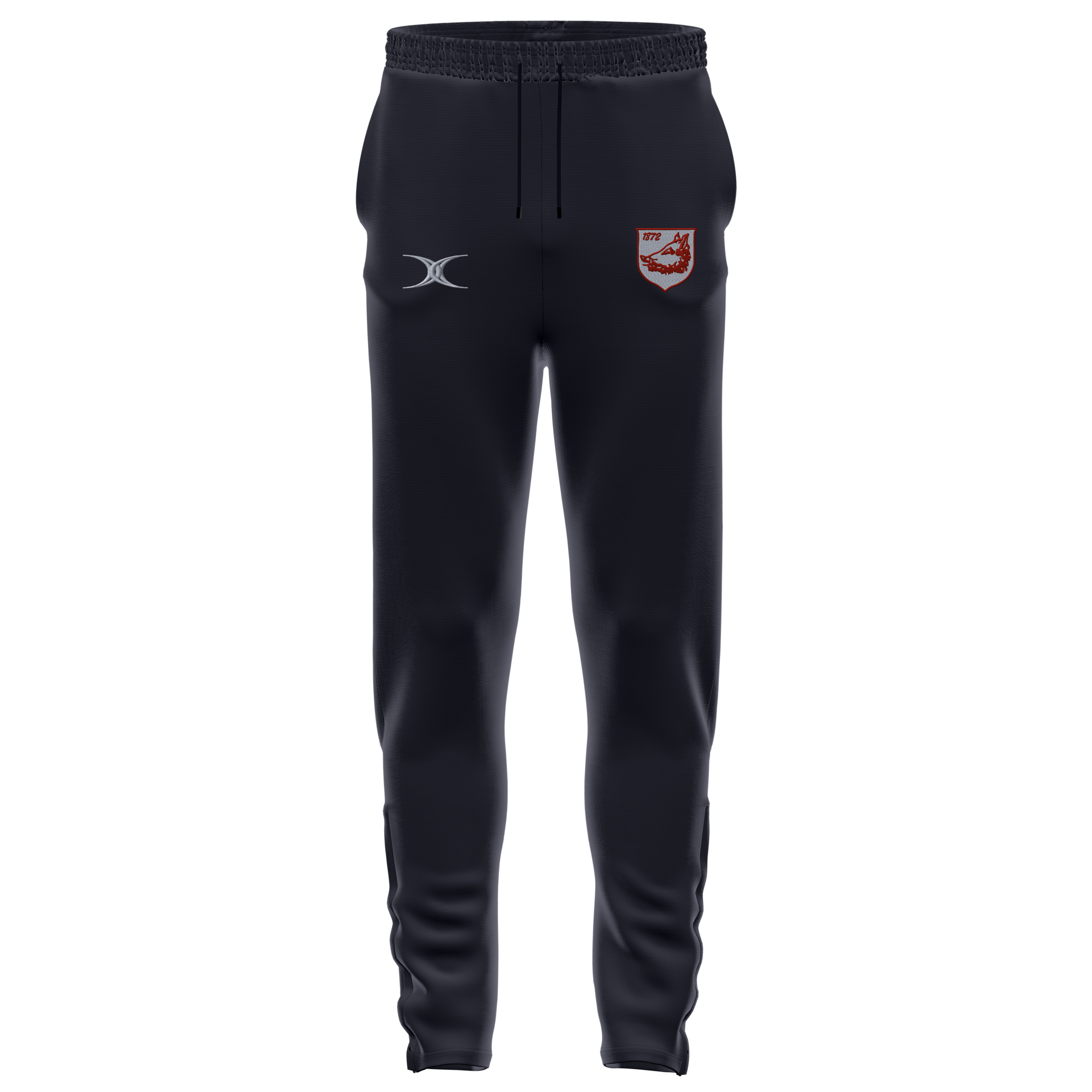 gilbert-rugby-bromsgrove-rfc-senior-gts-pantaloni-training-nero image 1