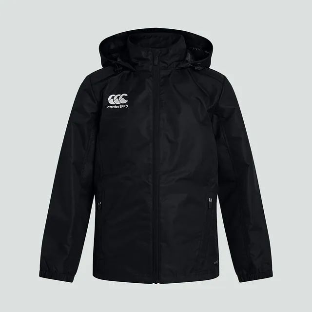 canterbury-club-vaposhield-giacca-antipioggia-full-zip-junior-unisex-nero image 1