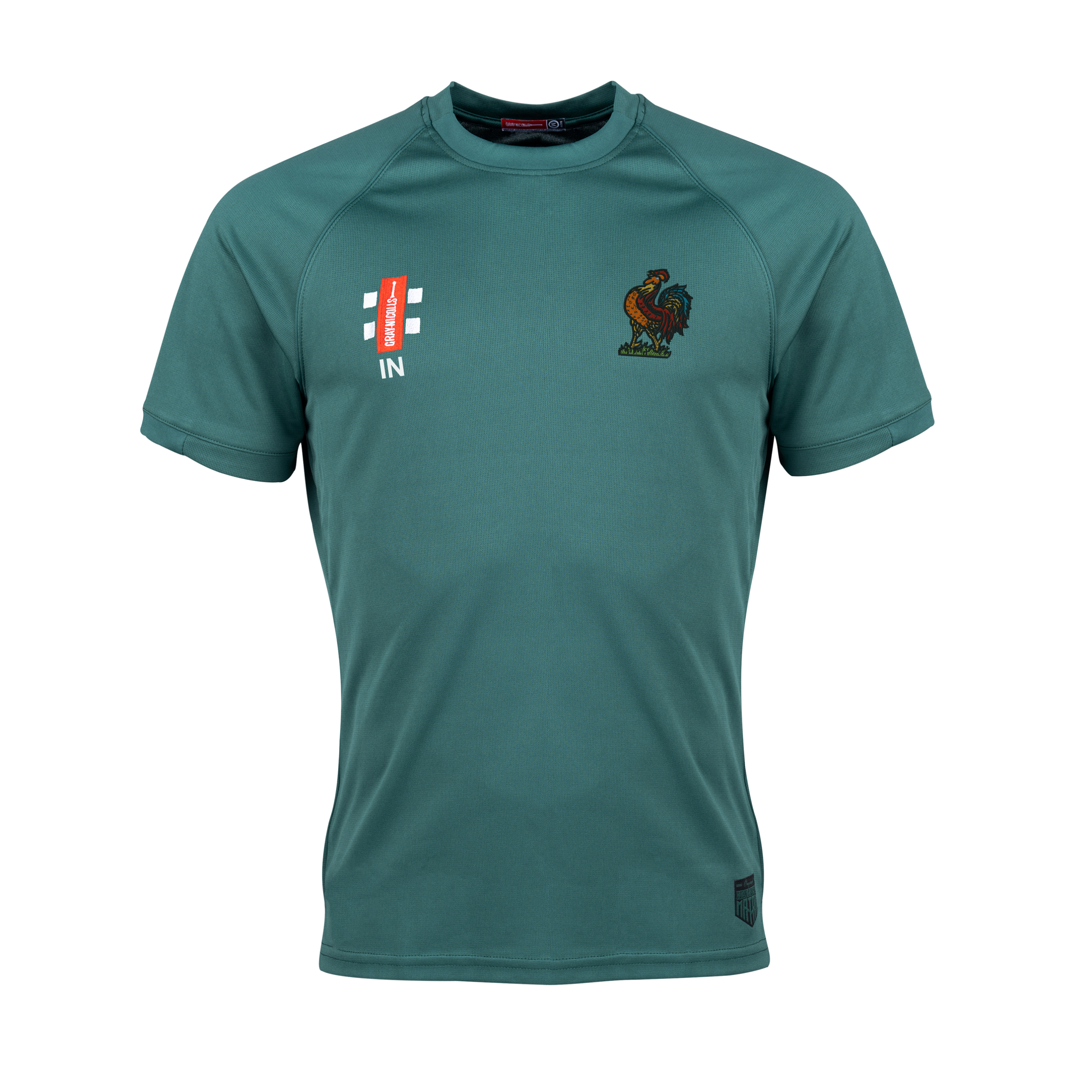 gray-nicolls-harrogate-cc-matrix-v2-t-shirt-manica-corta-senior-green image 1