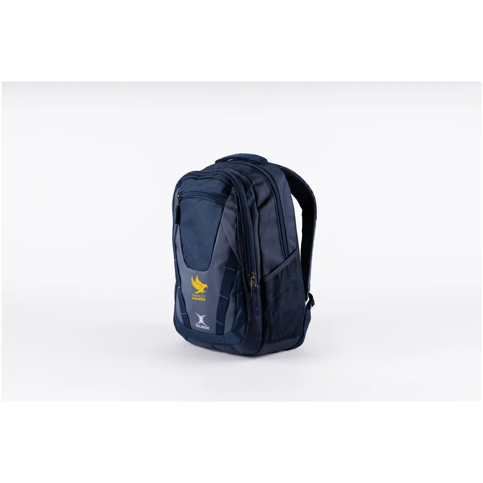 gilbert-rugby-henley-hawks-zaino-club-v4-unisex-blu-navy image 1