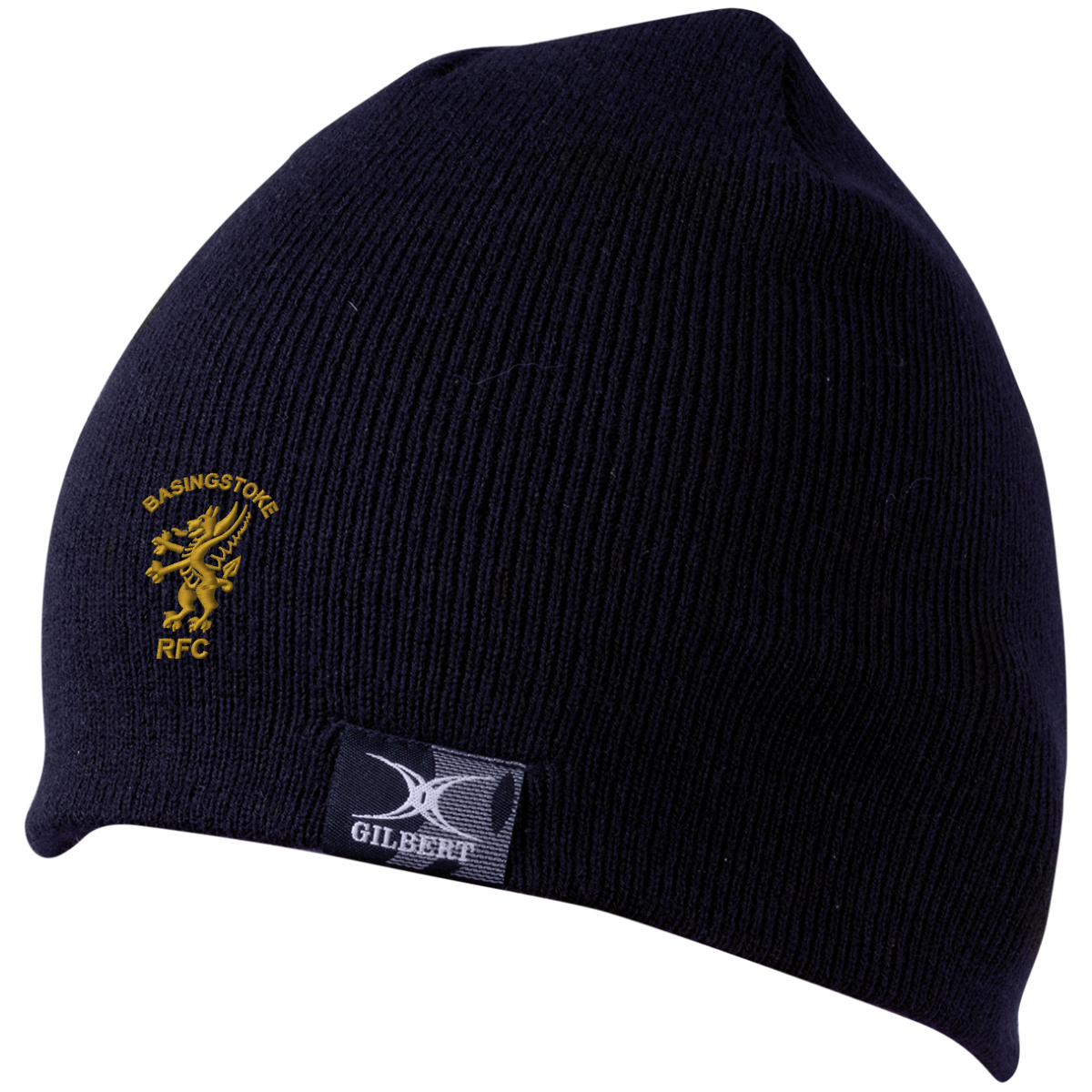 gilbert-rugby-basingstoke-rfc-berretto-beanie-unisex-blu-navy image 1