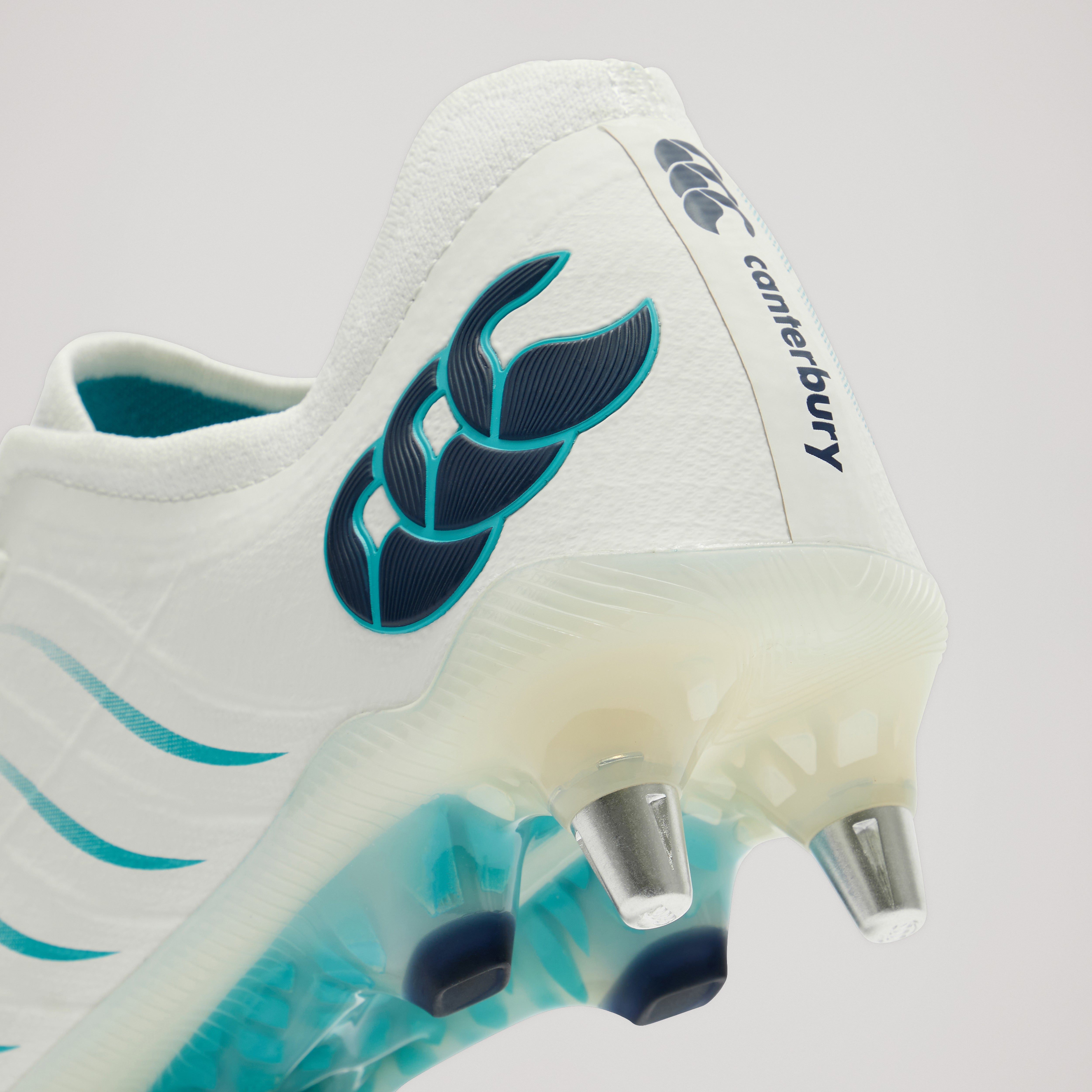 canterbury-phoenix-2-0-elite-scarpe-rugby-soft-ground-unisex-bianche image 5