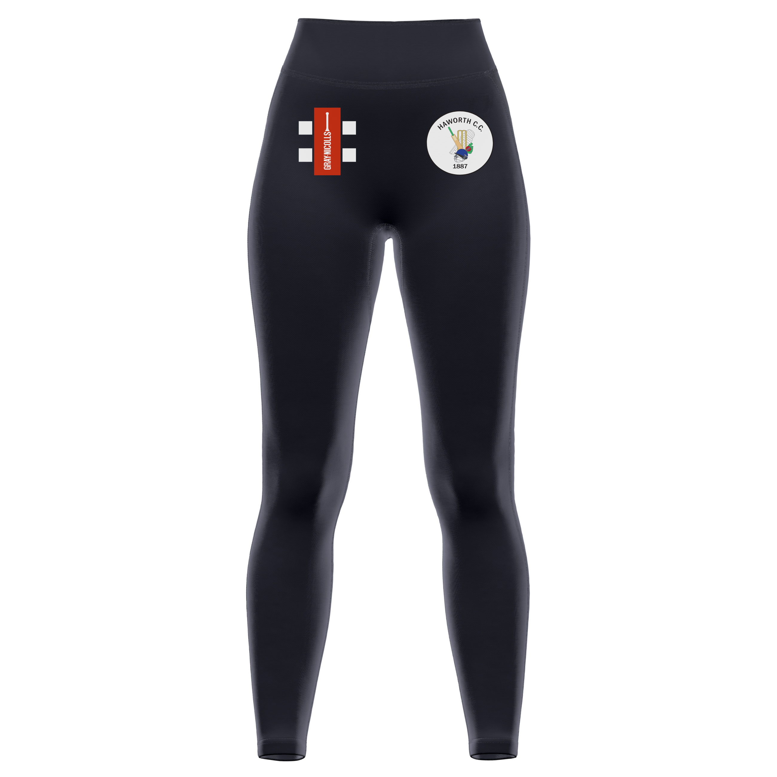 gray-nicolls-haworth-cricket-club-gts-leggings-donna-neri image 1