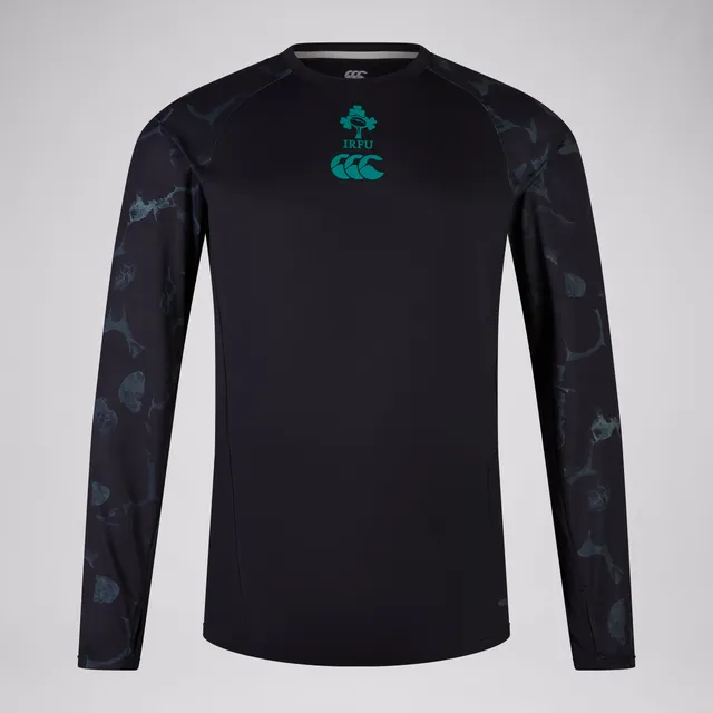 canterbury-ireland-super-light-training-tee-manica-lunga-uomo-nero image 1