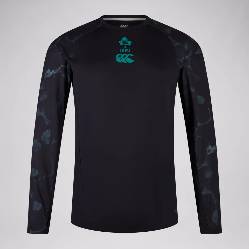 canterbury-ireland-super-light-training-tee-manica-lunga-uomo-nero image 1