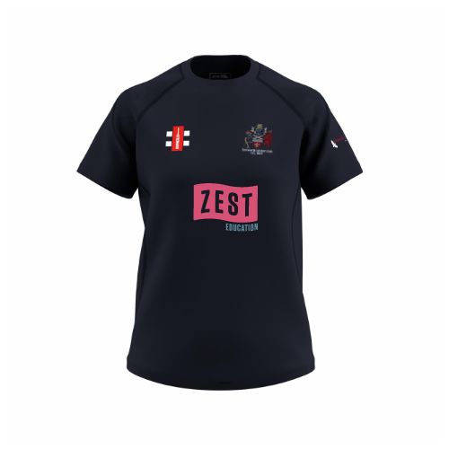 gray-nicolls-gts-t-shirt-donna-manica-corta-dark-navy-tamworth-cc image 1