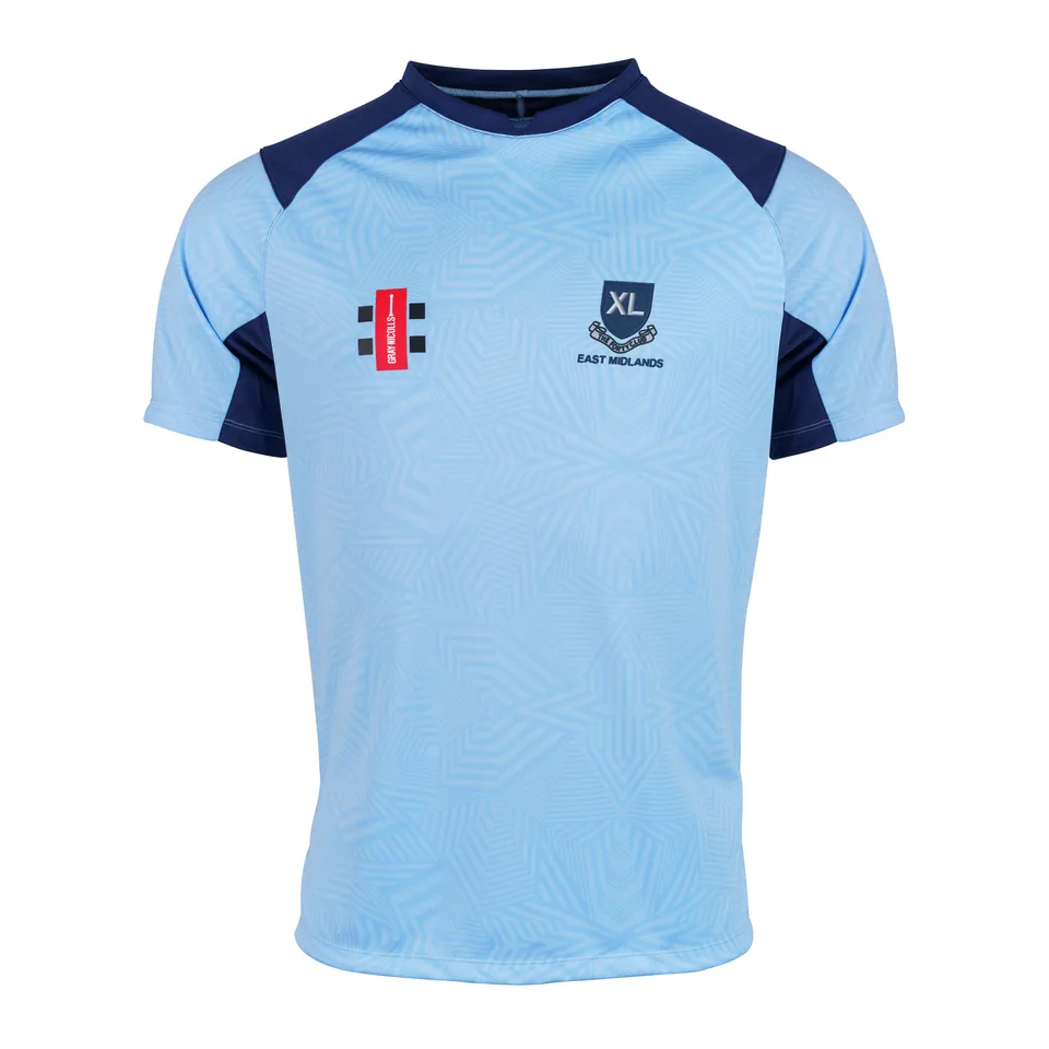 gray-nicolls-the-forty-club-maglia-pro-t20-manica-corta-senior-navy-sky-east-mid image 1