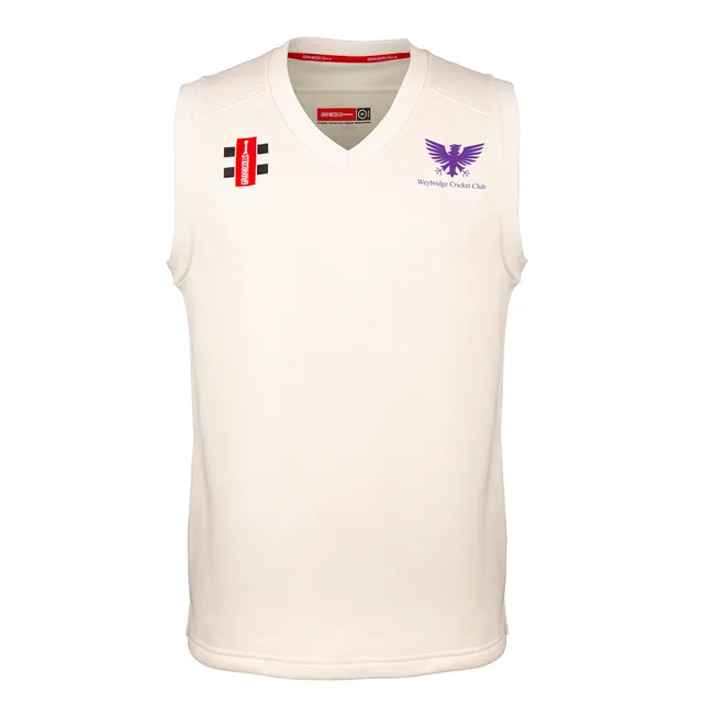 gray-nicolls-pro-performance-slipover-cricket-senior-avorio-weybridge-cc image 1
