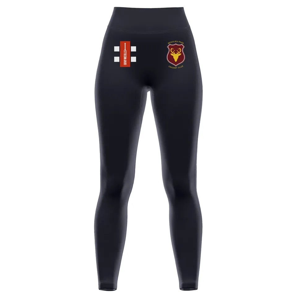 gray-nicolls-gts-beaulieu-park-cc-leggings-donna-black image 1