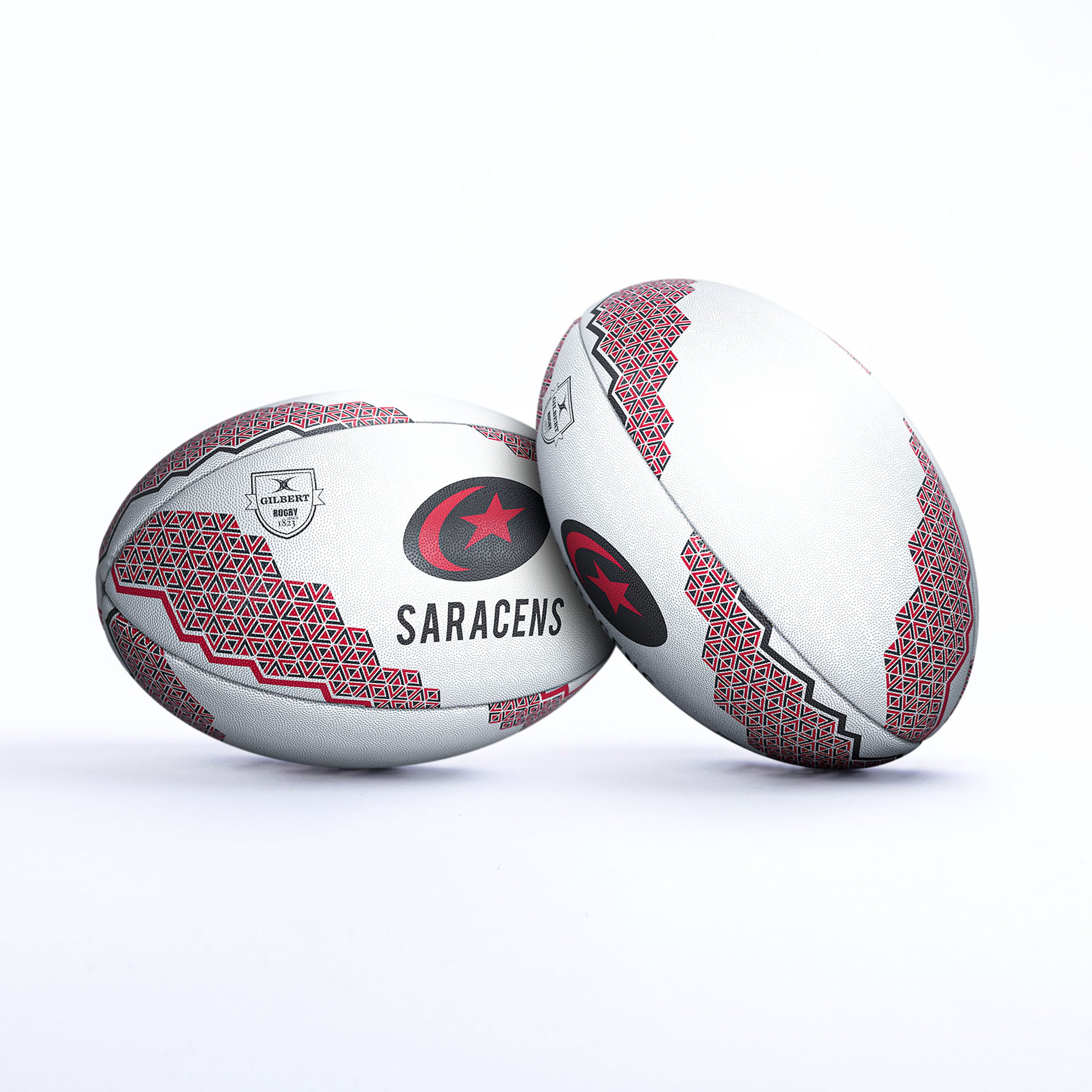 gilbert-rugby-pallone-supporter-saracens-misura-4-e-5 image 3