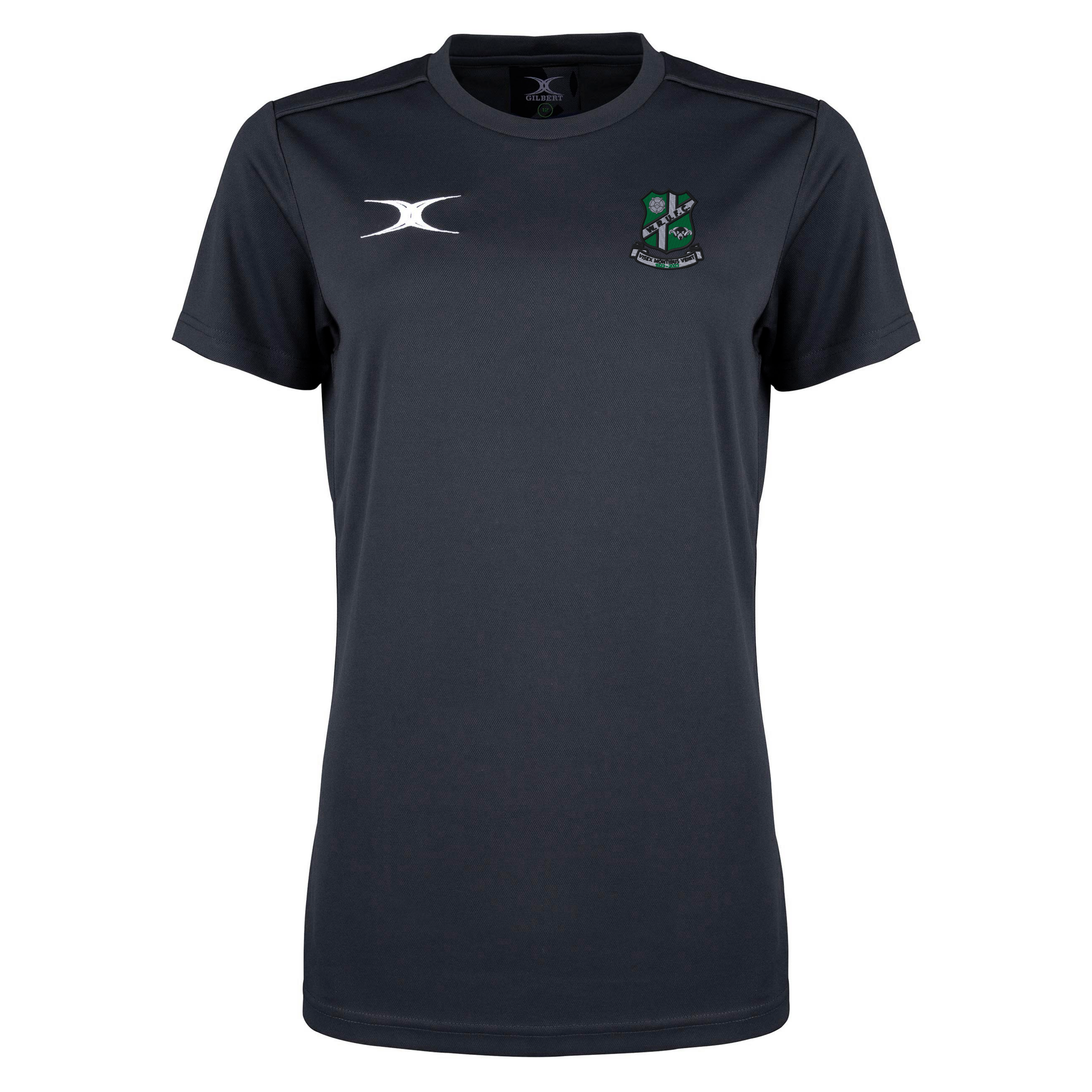 gilbert-rugby-wharfedale-rufc-senior-maglia-tee-photon-ii-manica-corta-nera image 1