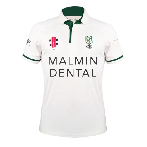 gray-nicolls-north-london-cc-senior-maglia-s-s-pro-performance-v3-avorio-verde image 1