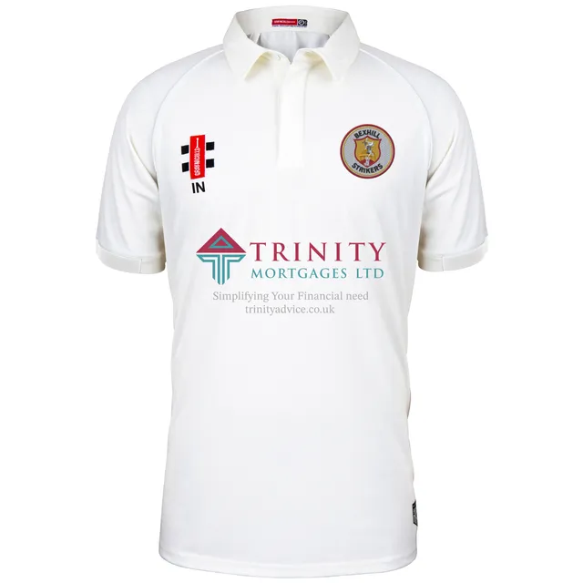 gray-nicolls-matrix-v2-maglia-cricket-manica-corta-senior-bexhill-strikers-avori image 1