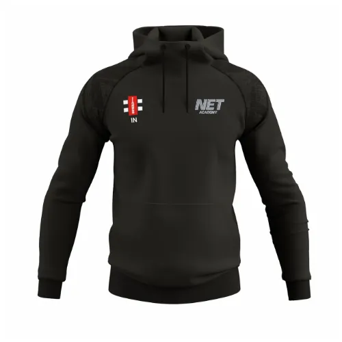 gray-nicolls-net-academy-junior-gts-felpa-hoodie-nera image 1