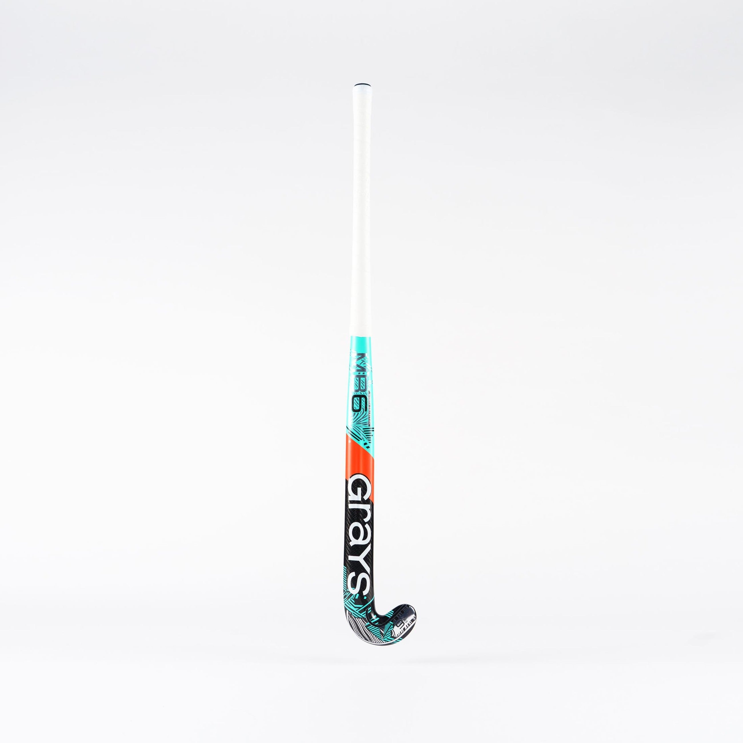 grays-mb6-mazza-hockey-prato-junior-composita-midbow-nero-aqua image 3