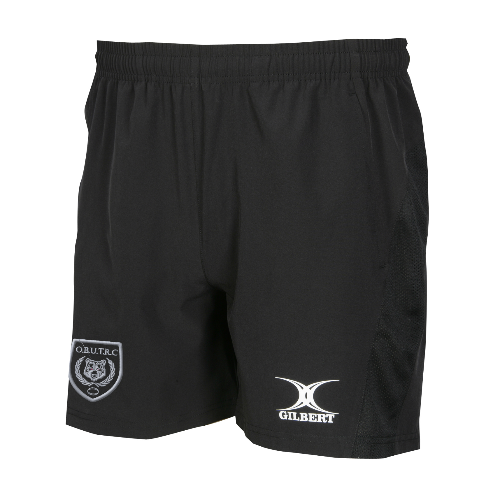 gilbert-rugby-oxford-brooks-university-trc-senior-pantaloncini-leisure-nero image 1