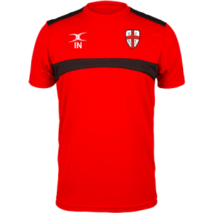 gilbert-rugby-rye-rugby-club-photon-t-shirt-bambino-rosso-nero image 1