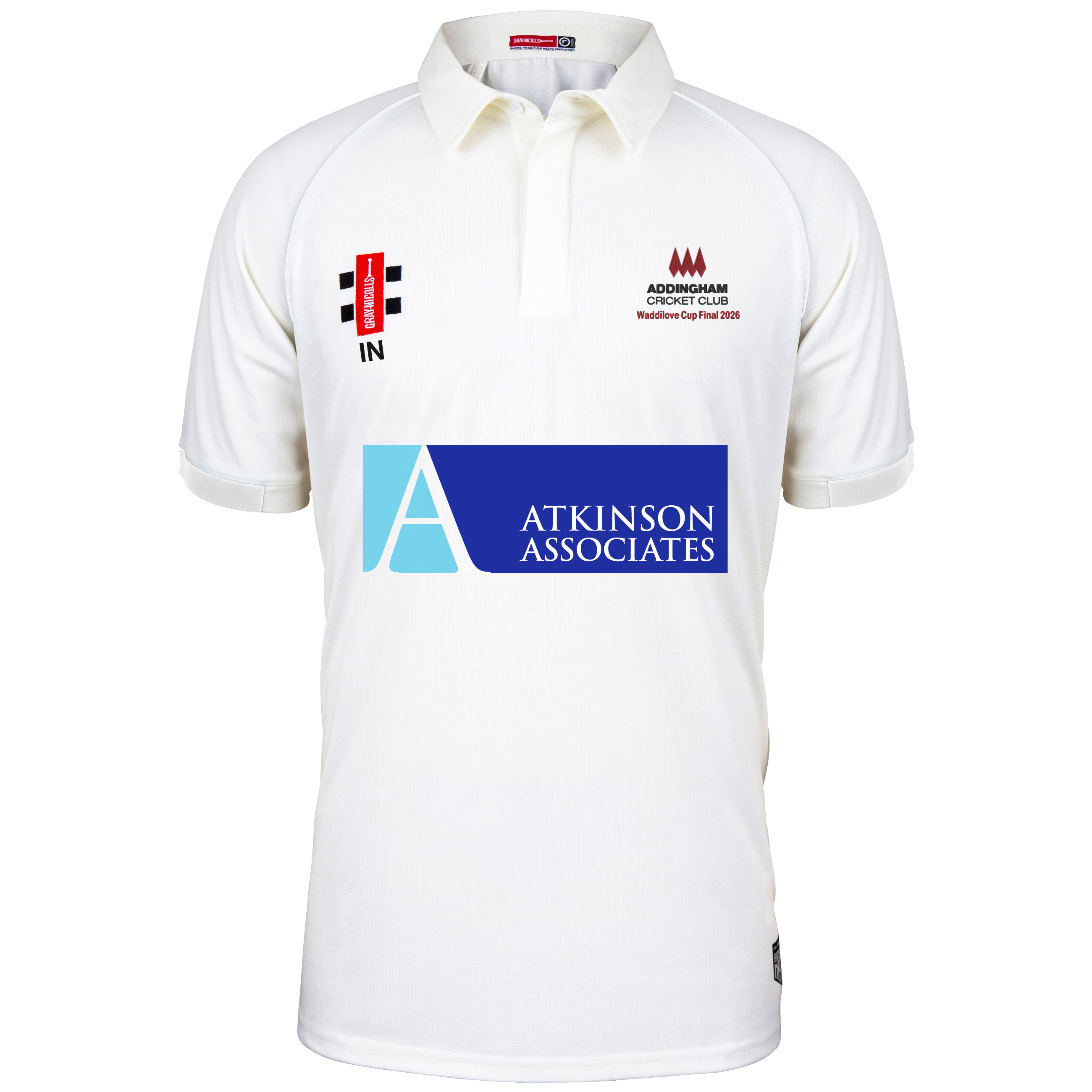 gray-nicolls-addingham-cricket-club-senior-matrix-v2-maglia-cricket-manica-corta image 1
